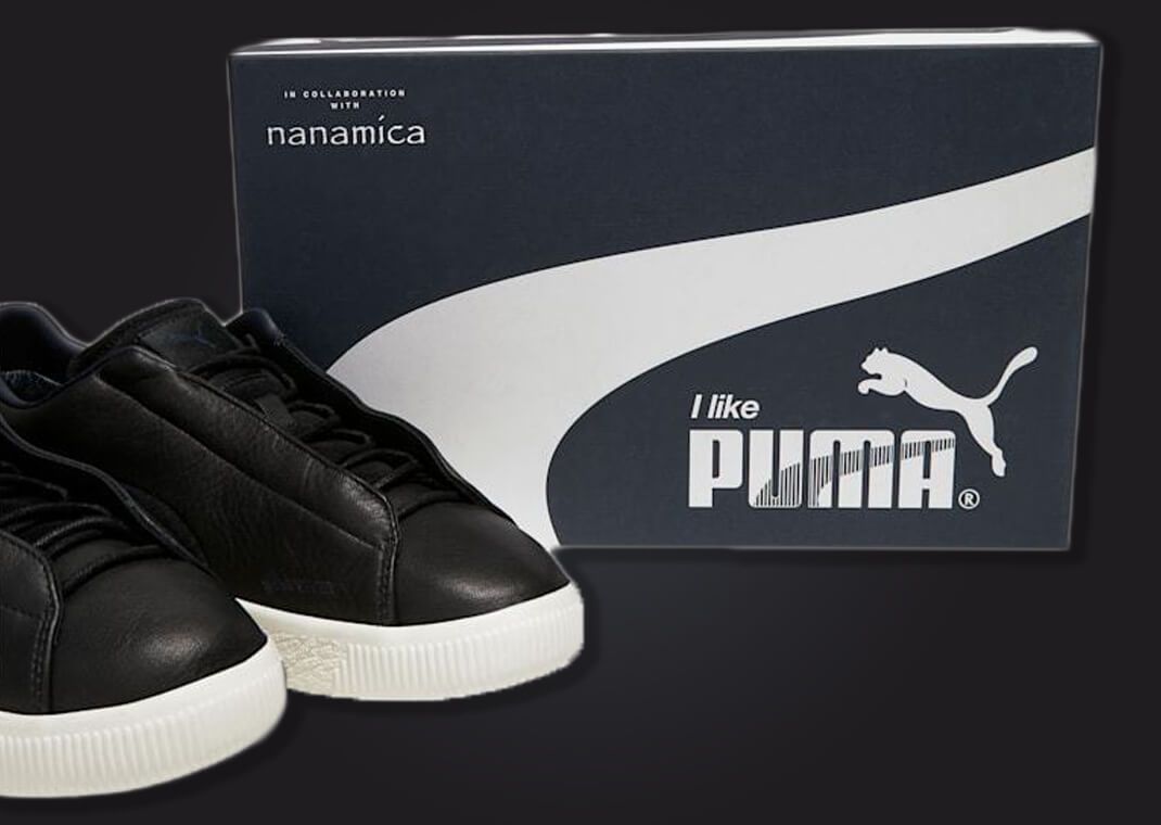 The nanamica x Puma Clyde Gore-Tex Pack Releases August 12
