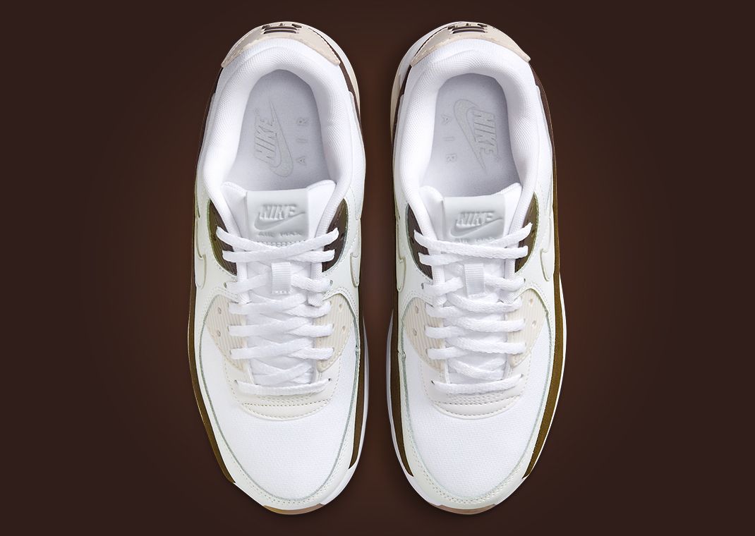 nike air max 90 summit white gum