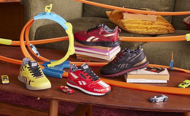 The Hot Wheels x Reebok Collection Releases April 2024