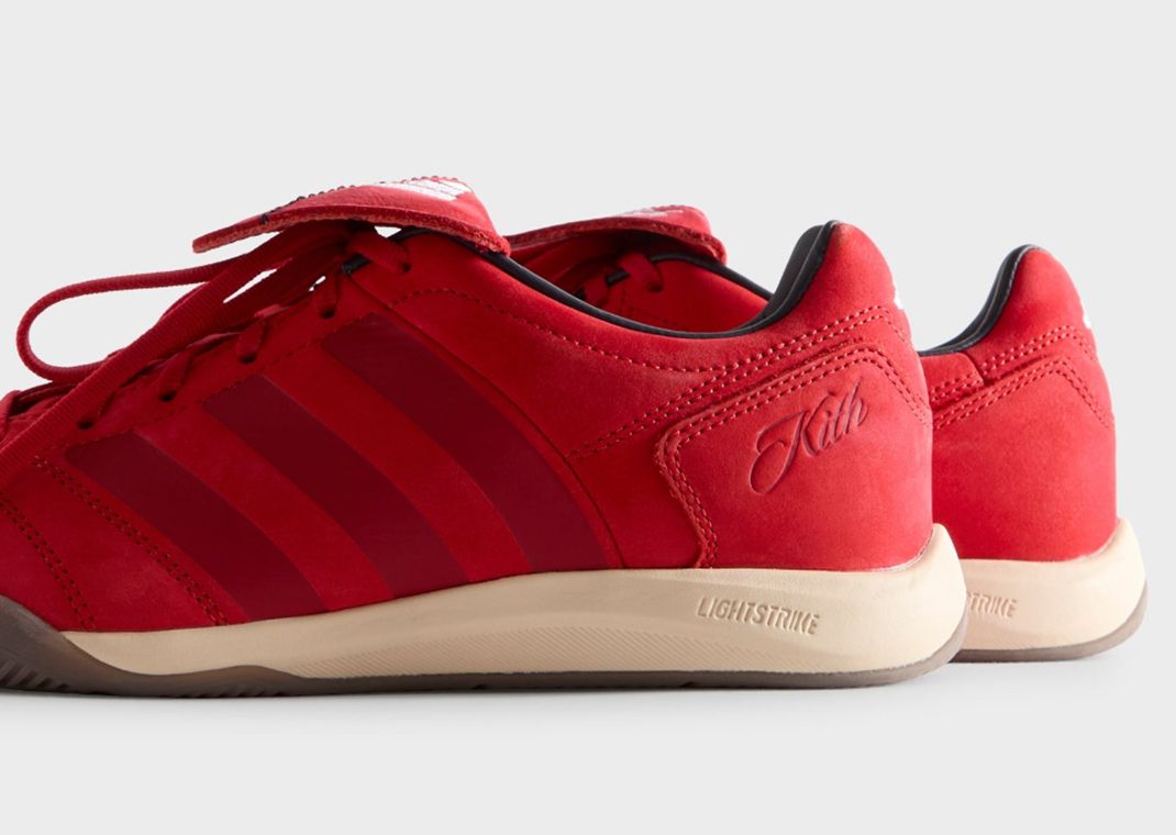 Kith x adidas Predator 2002 IC Red White Detail