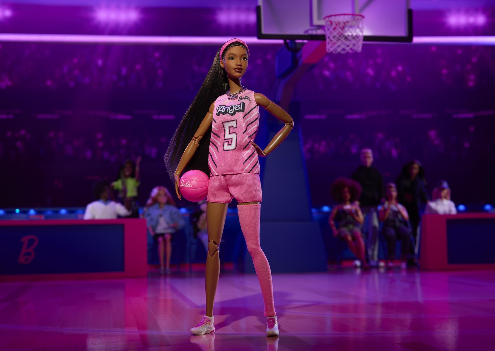 Angel Reese Barbie Doll