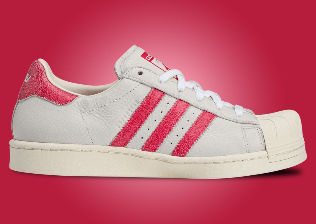AVAVAV x adidas Modified Superstar Crystal White Red (W) Lateral