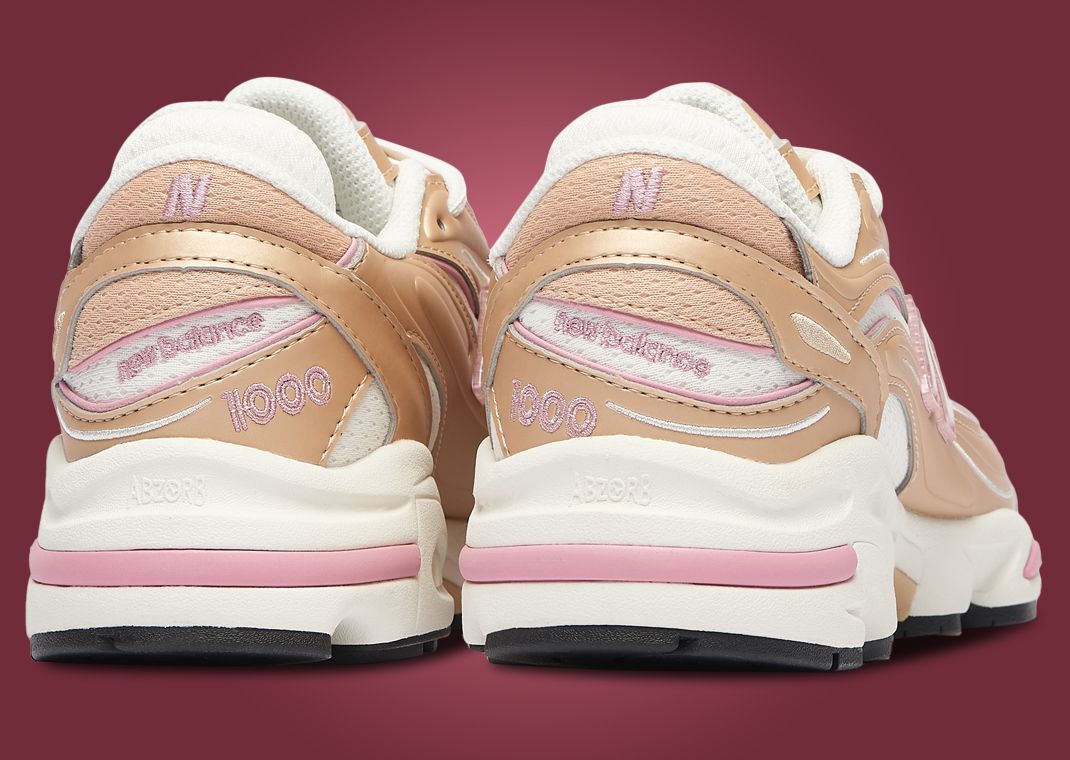 New Balance 1000 Desert Clay Heel Angle