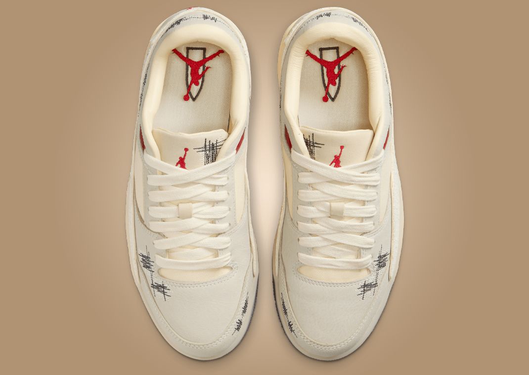 Who Decides War x Jordan Flight Court Coconut Milk (W) Top