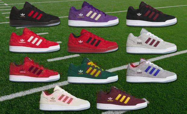 These adidas NCAA Forums are Letterman Jackets for Your Feet