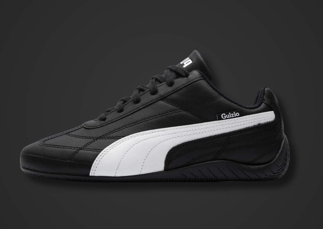 Danielle Guizio x Puma Speedcat Leather Black White Lateral