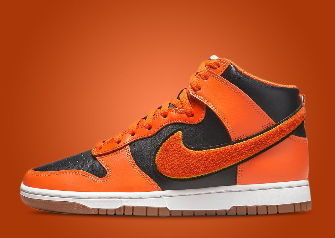 スケートボード Nike SB Dunk High Pro \"Black/Team Orange Nike SB Dunk High Pro 