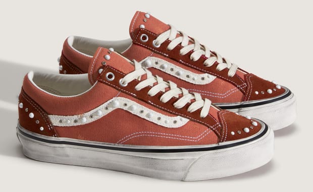 The Vans Old Skool Pearlized Pack adds a Rust Brown Colorway to the Jewelry Case