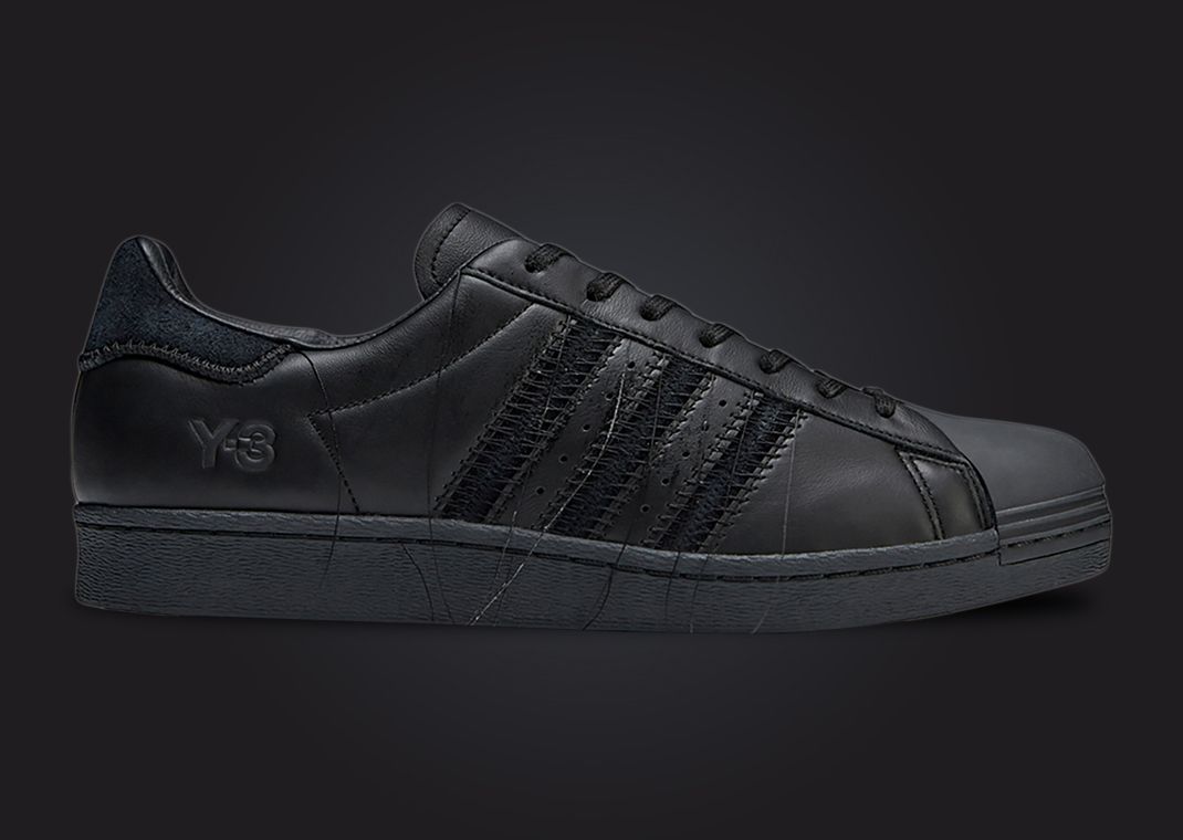 Yohji Yamamoto Takes On A Classic With The adidas Y-3 Superstar Black