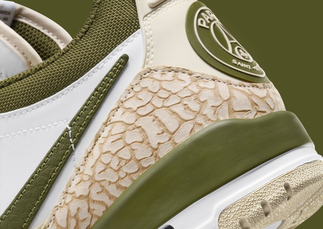 PSG x Jordan Legacy 312 Low Heel