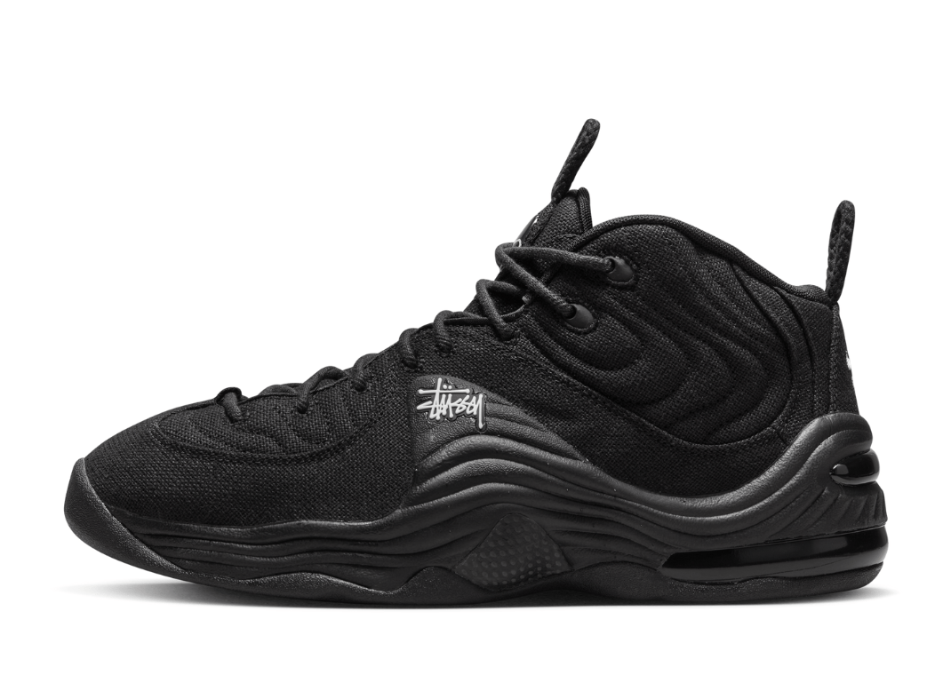 Stüssy x Nike Air Penny 2 Triple Black