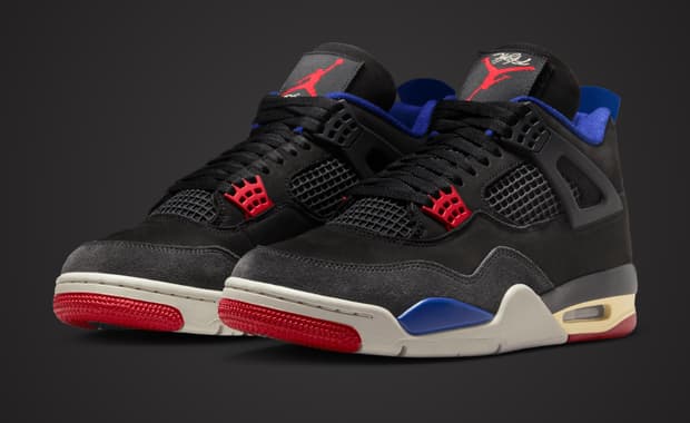 Air Jordan 4 Retro Rare Air Black Deep Royal Blue