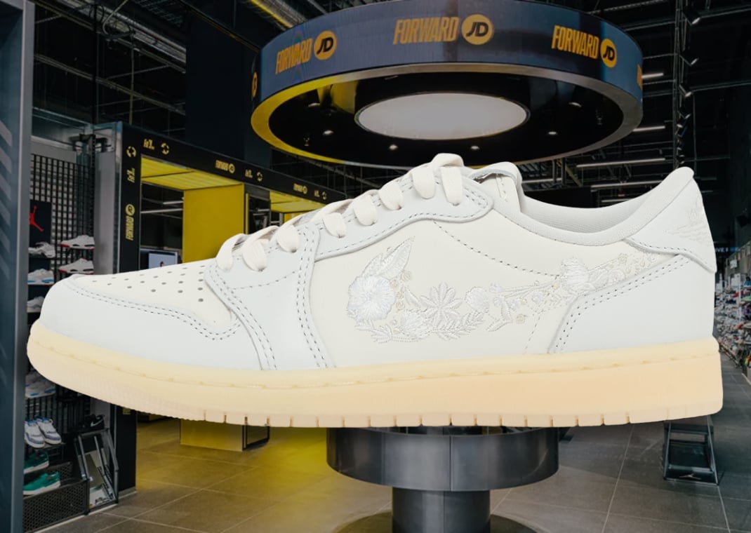 Air Jordan 1 Retro Low Floral Swoosh