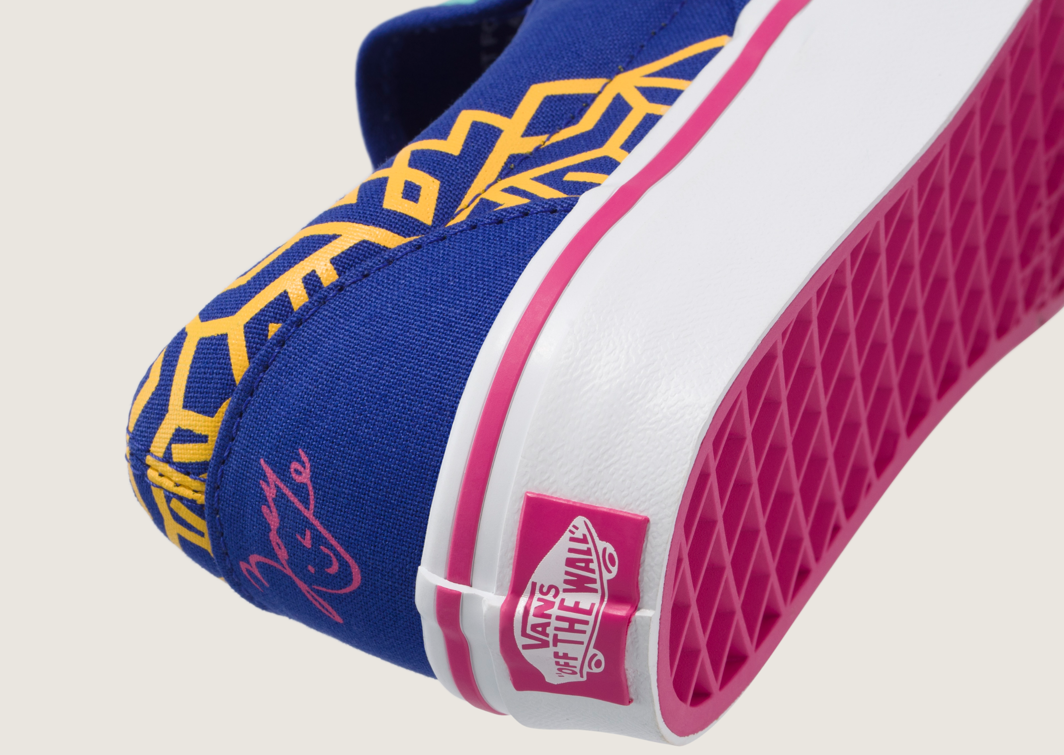 K-Pop Demon Hunters x Vans Old Skool 36 Rumi (GS) - Heel Detail