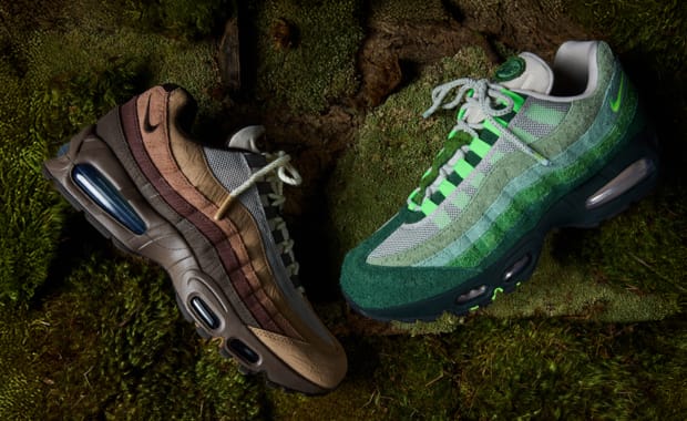 This Woodgrain Nike Air Max 95 University of Oregon Pack is Dropping for the Public