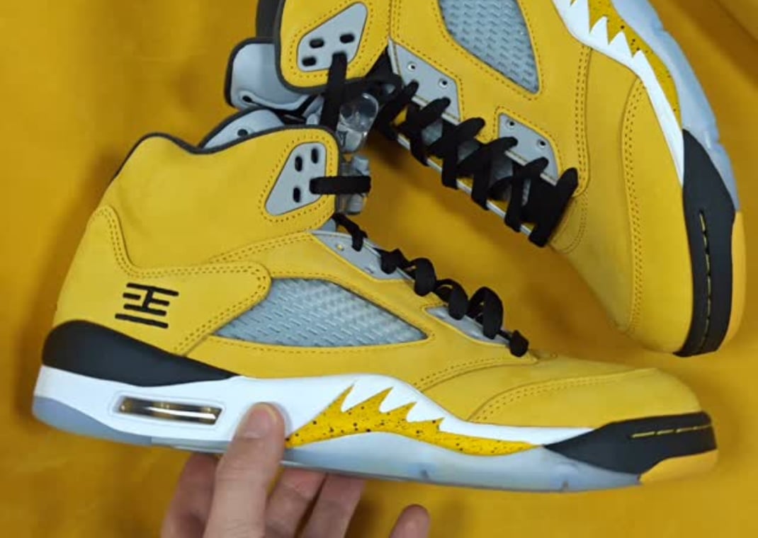 Early in-hand photo of the upcoming Air Jordan 5 Retro Tokyo (2025)