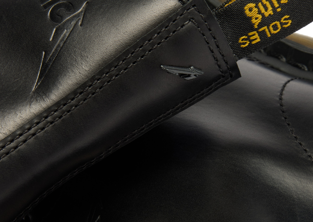 Metallica x Dr. Martens 1460 8-Eye Smooth Leather Boot Black - Detail