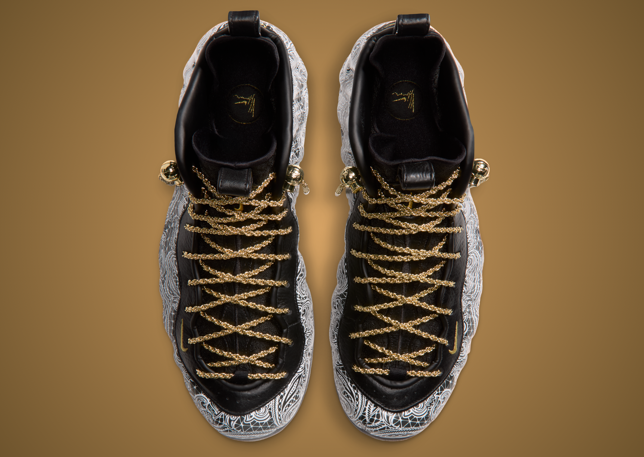 Victor Solomon x Nike Air Foamposite One Black - Top