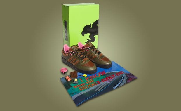 The Simpsons x adidas Rivalry 86 Low Werewolf Flanders Releases November 2024