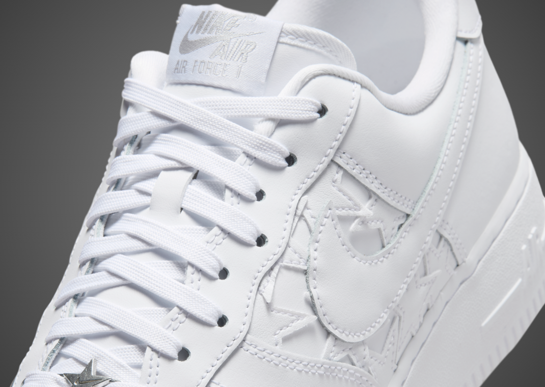 This White on White Air Force One is Covered in Stars
