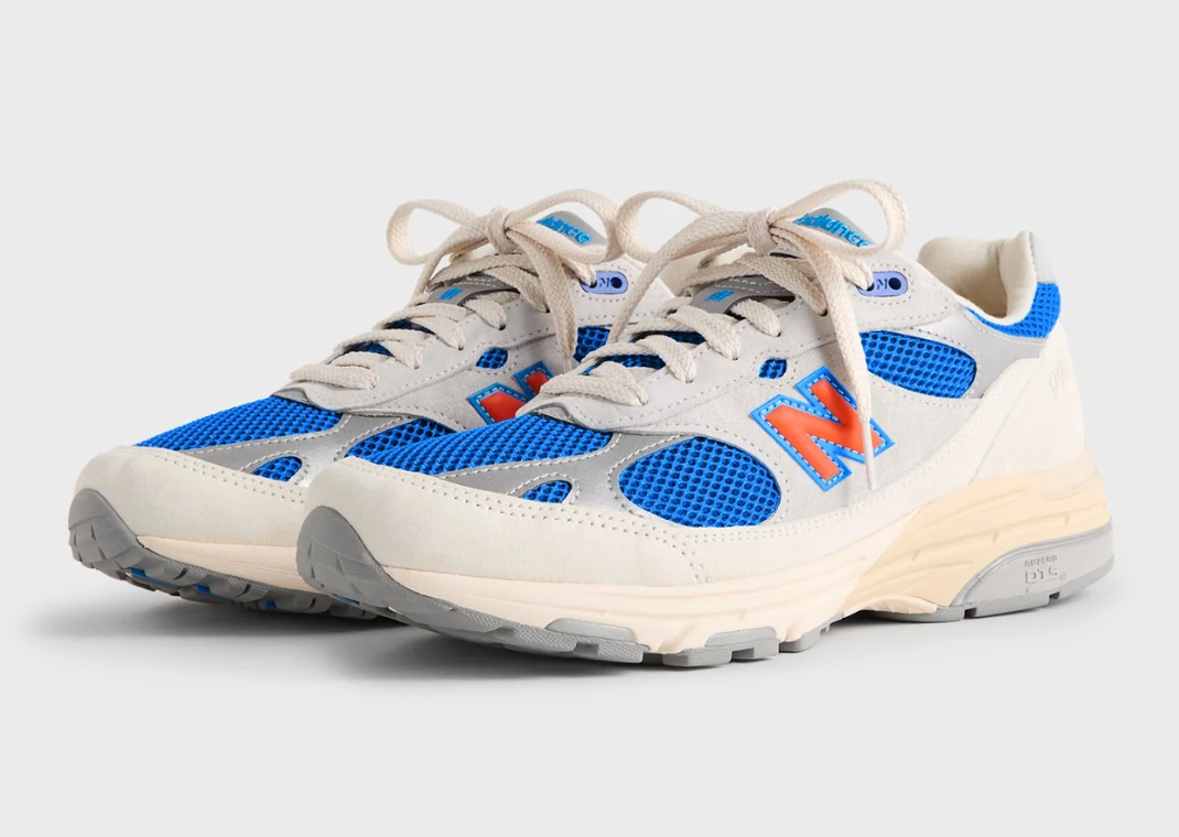 Kith x New Balance 993 Made in USA MSG Ancient Scroll Angle