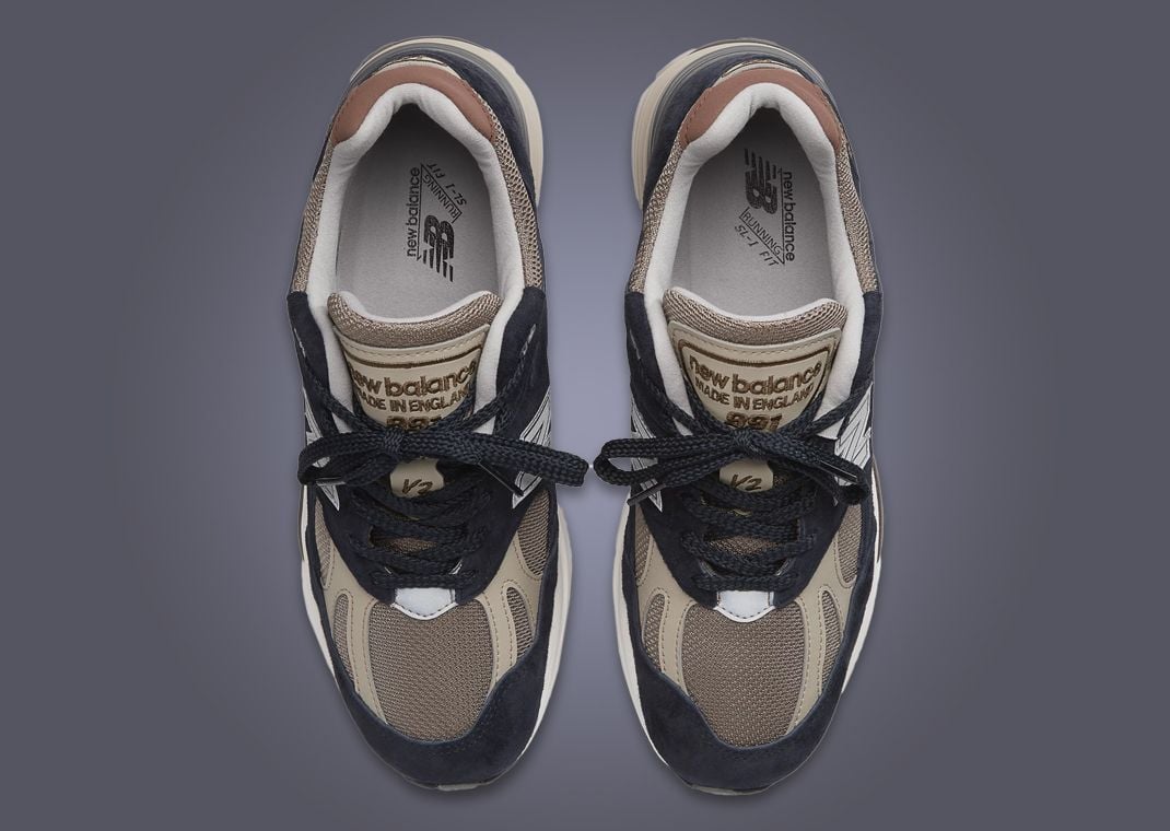 【New Balance】Made in UK 991v2 スニーカー ロゴ Midnight New Balance 991v2 Made In England 'After Midnight Sepia Tint