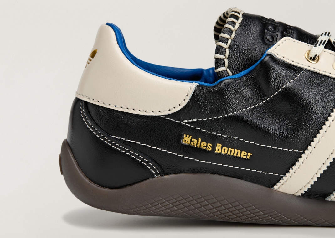 Wales Bonner x adidas Karintha Black Brown - Detail