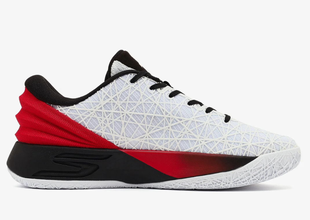 Skechers SKX JE 1 White Red Gold - Medial
