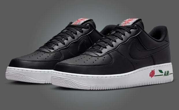 Nike Air Force 1 Low Roses Black White