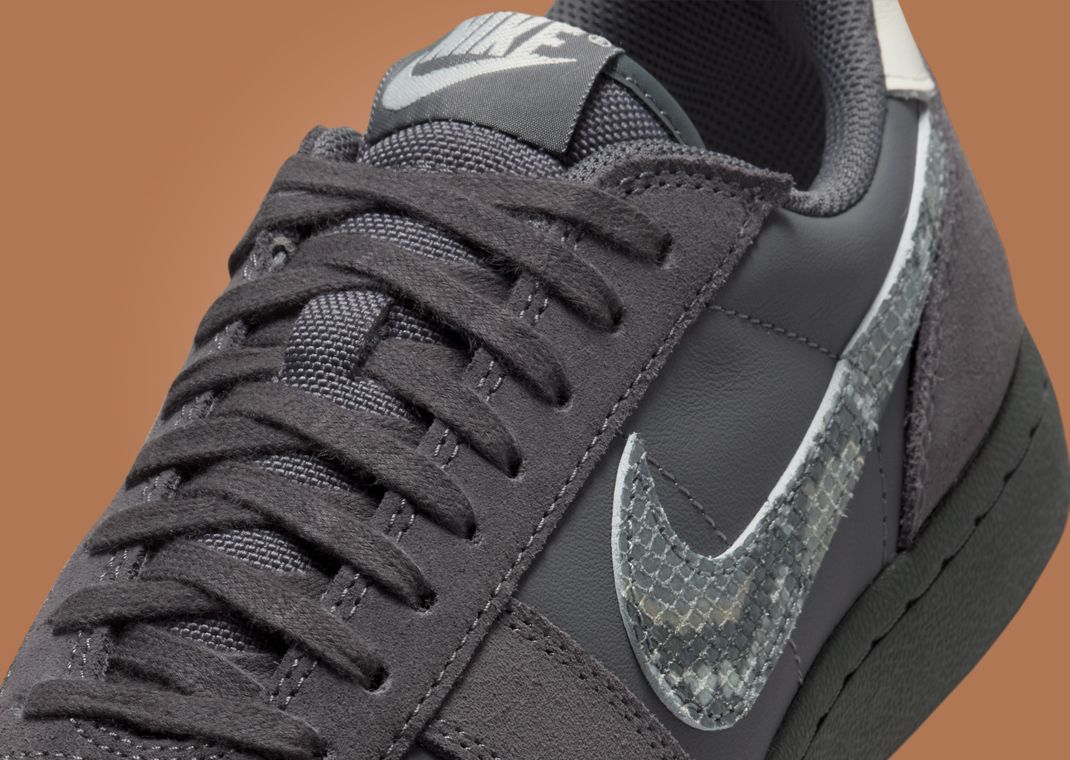 Nike Field General Snakeskin Dark Grey Detail