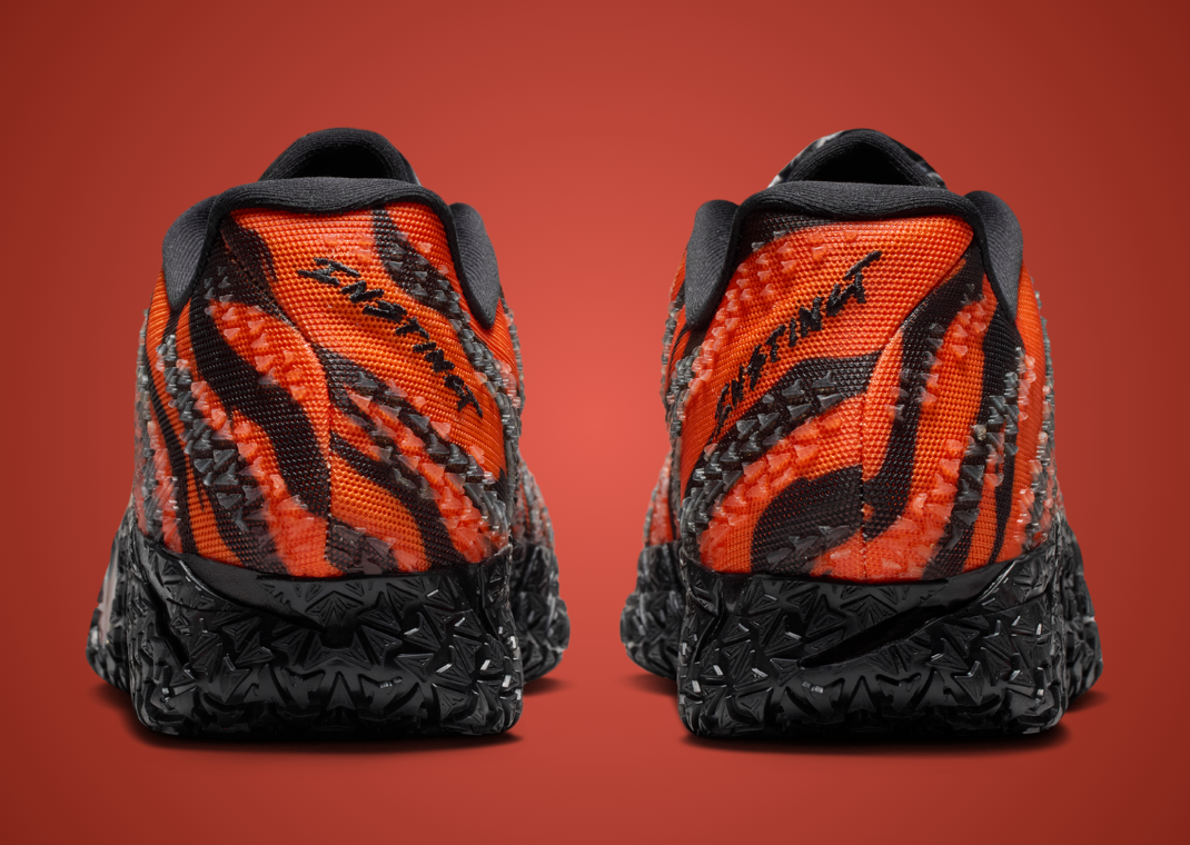 Nike Ja 3 Animal Pack Tiger heel
