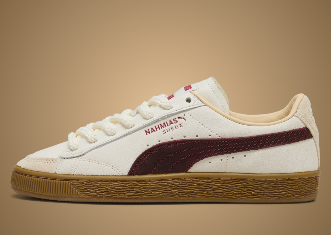 Nahmias x Puma Suede Vintage Red - Lateral