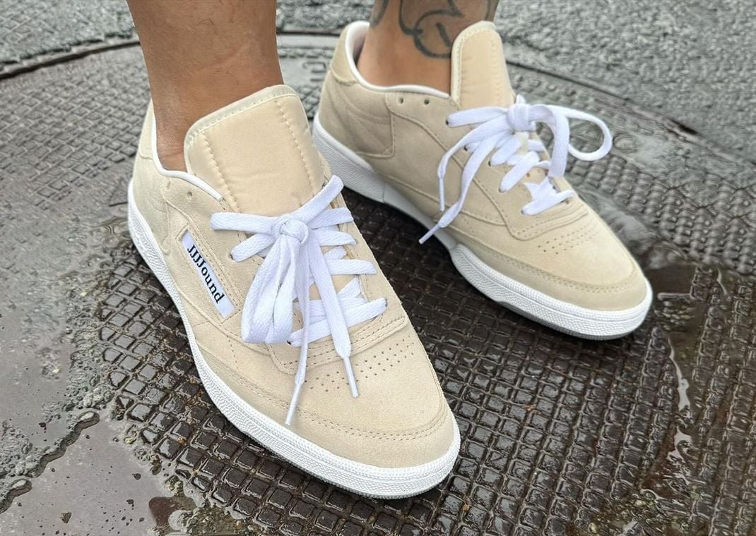 JJJJound x Reebok Club C Tan