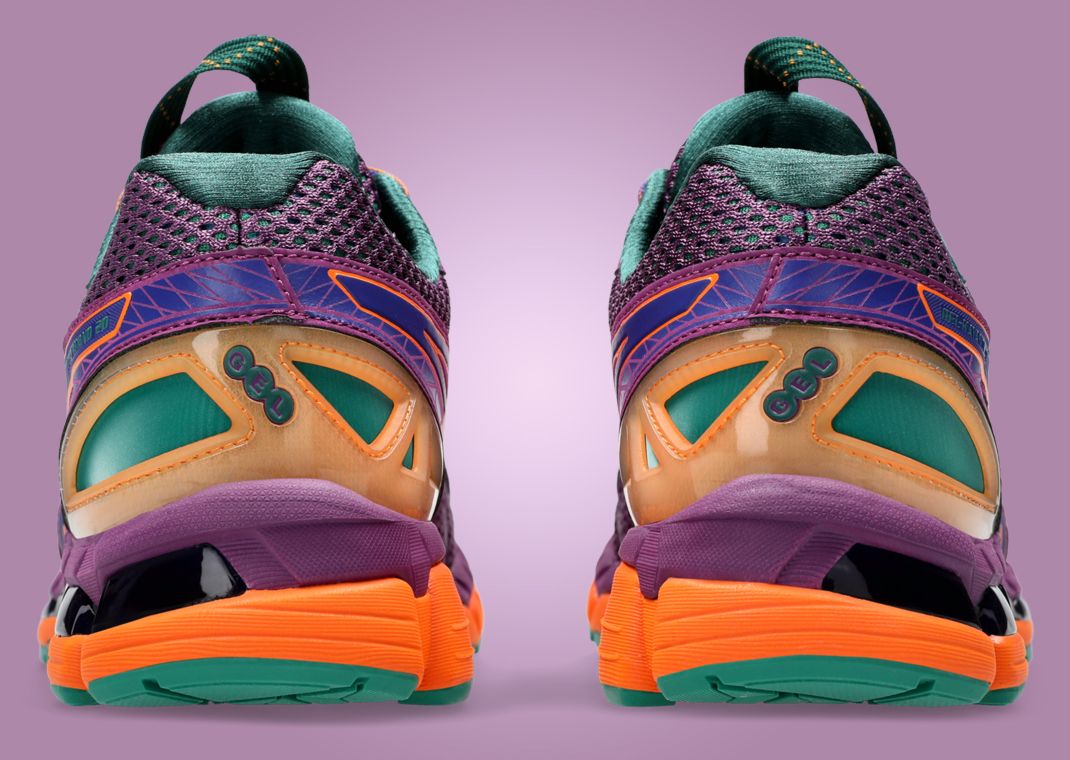 Kiko Kostadinov x Asics UB9-S Gel-Kayano 20 Dark Grape Heel