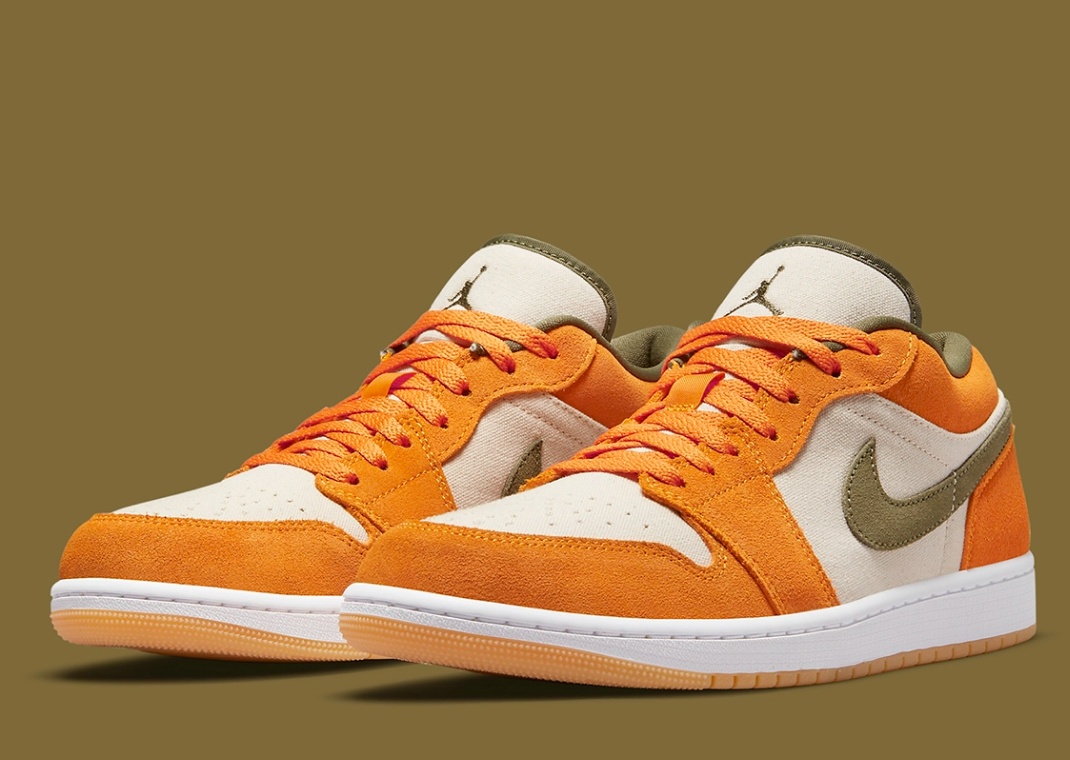 抽選完売 AIRJORDAN 1 LOW エアジョーダン1   ライト カリー Fall Flavors Continue On The Air Jordan 1 Low Light Curry