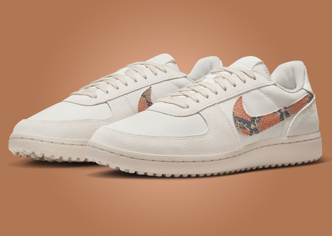 Nike Field General Snakeskin Light British Tan Angle