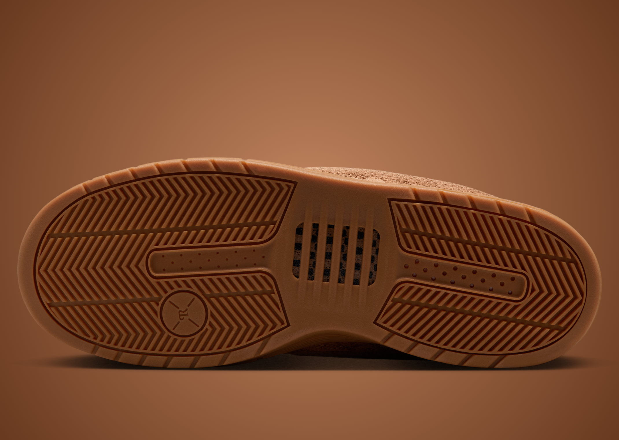 Nike SB Paul Rodriguez Zoom Air Low Light British Tan - Bottom
