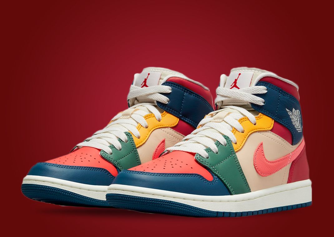 Air Jordan 1 Mid SE Multi-Color (W)