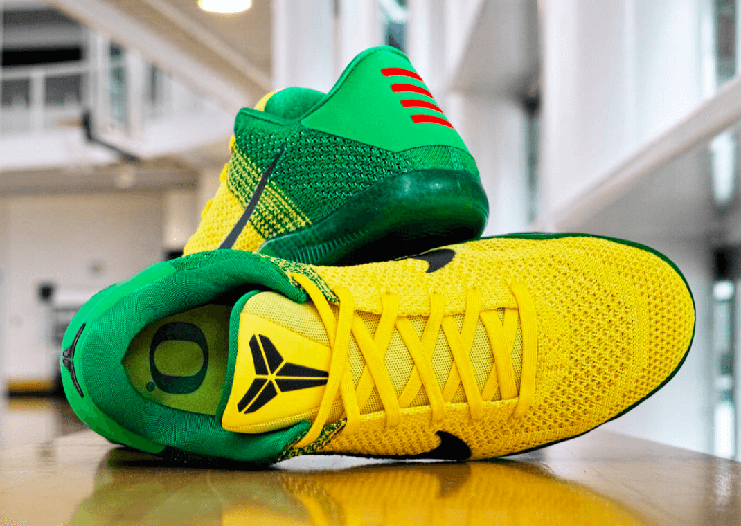 Nike Kobe 11 Oregon PE (image via Nike)