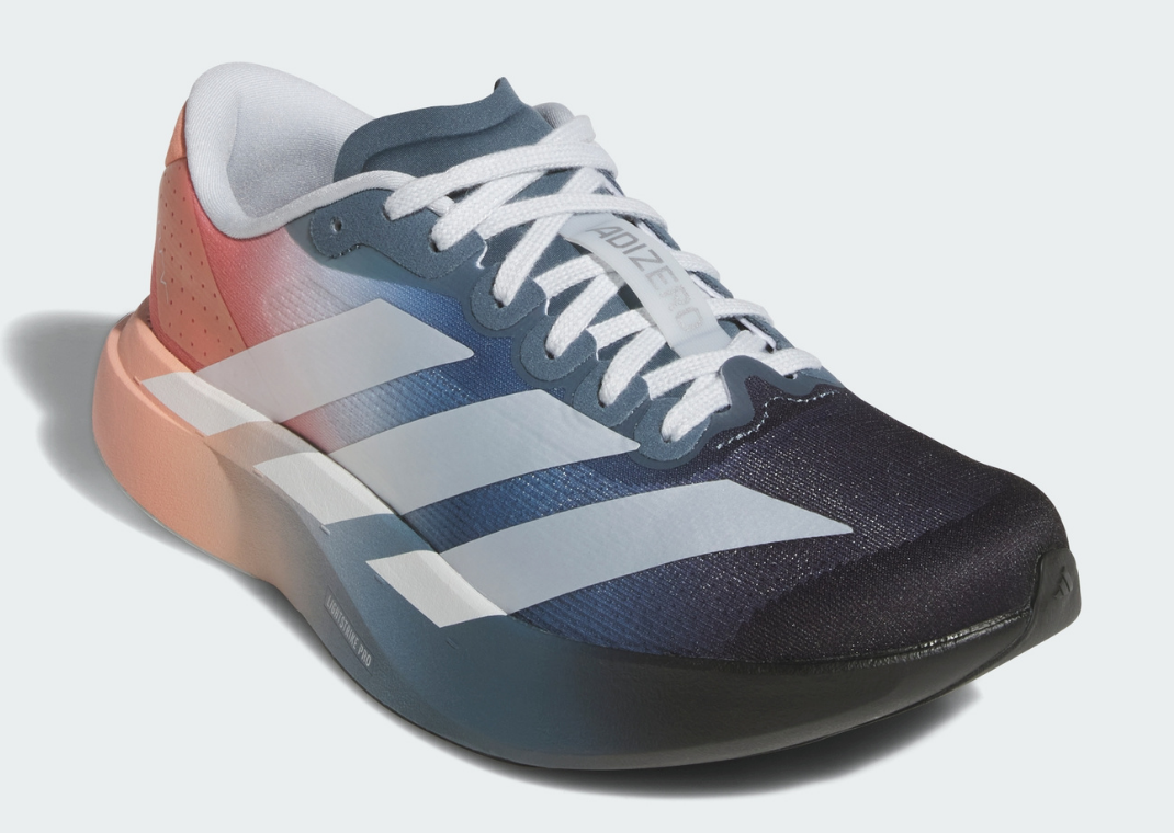 The Whitaker Group x adidas Adizero Evo SL Do Not Duplicate Dayglow Black Clay - Angle