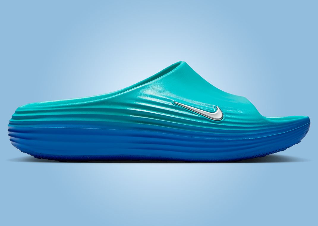 Nike ReactX Rejuven8 Slide Dusty Cactus Lateral