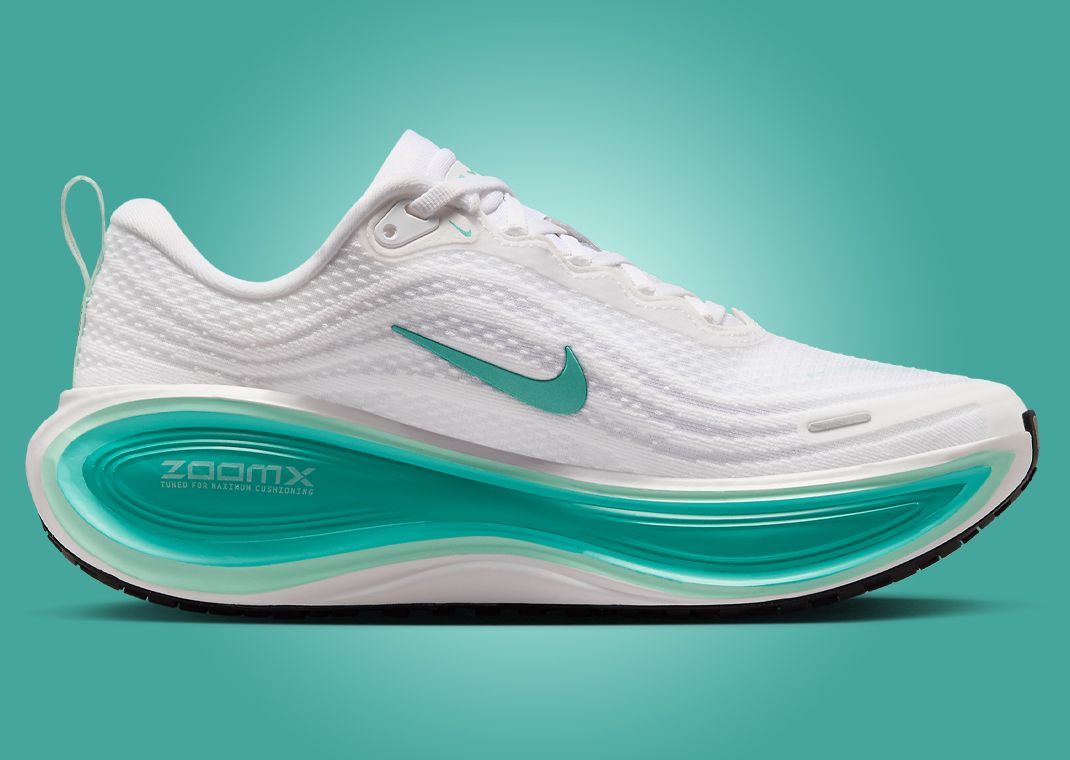 Nike Vomero Plus White Bleached Turquoise (W) Medial