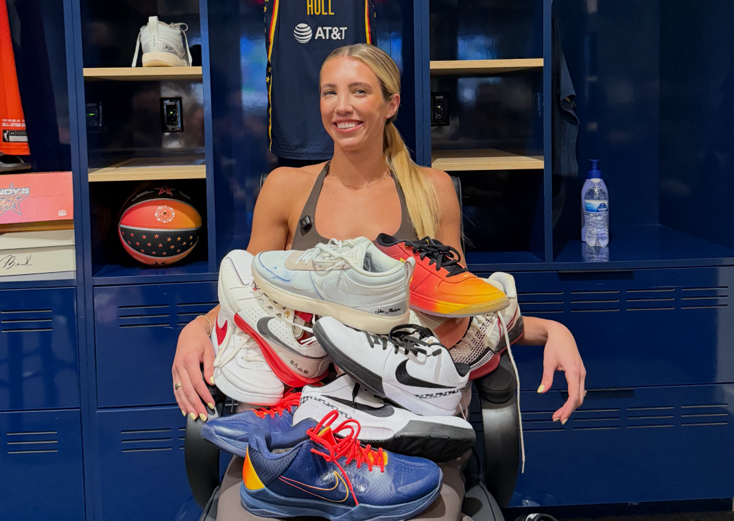 Lexie Hull's sneaker collection