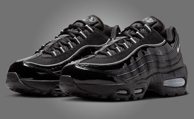 Get Stealthy With the Nike Air Max 95 Black Reflect Silver