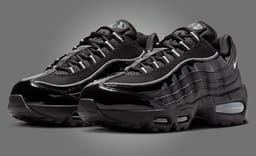 Get Stealthy With the Nike Air Max 95 Black Reflect Silver