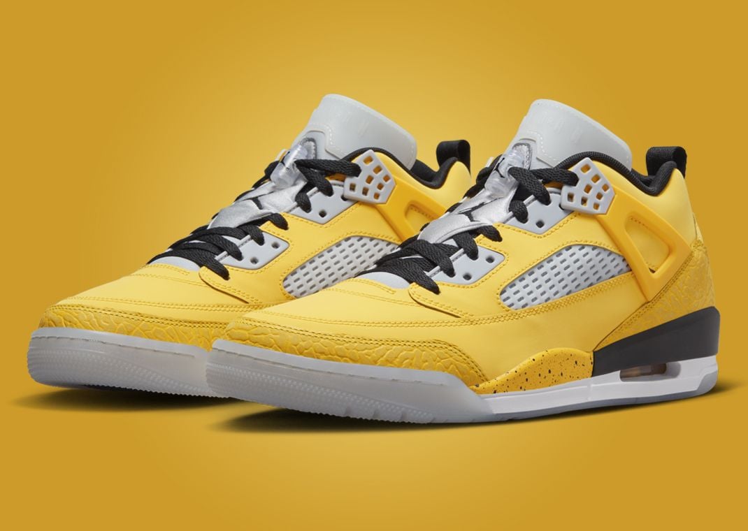 Jordan spizike yellow and black hotsell