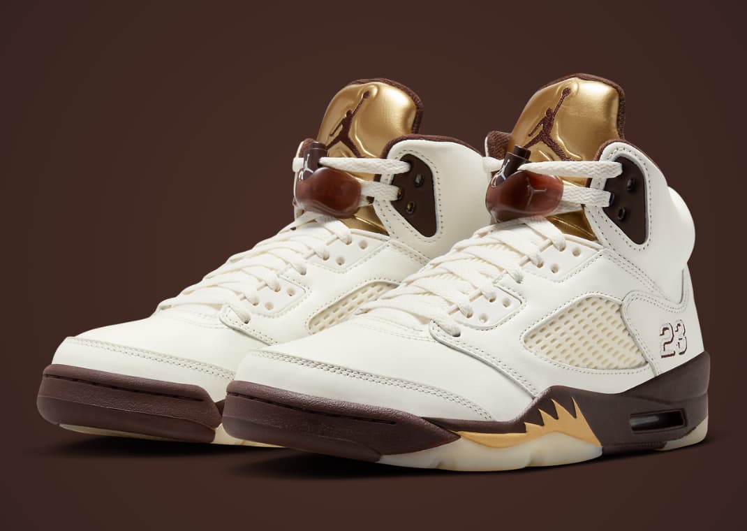 The Women's Air Jordan 5 Retro Golden Ticket Releases