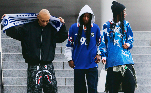 BAPE and adidas Add Retro Jerseys and Soccer Scarves to World Cup