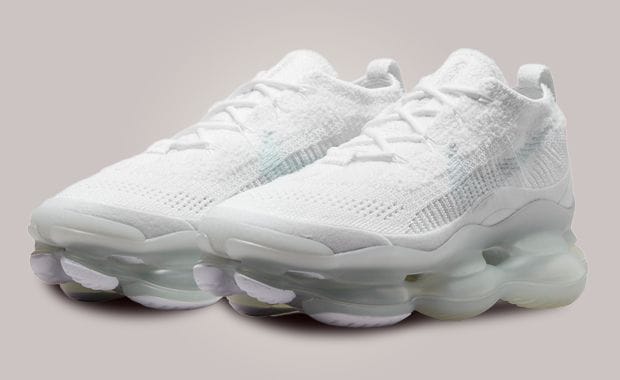 Kickstart Your Summer Rotation With The Nike Air Max Scorpion FK White Pure Platinum