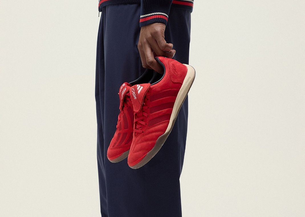 Kith x adidas Predator 2002 IC Red White In-Hand